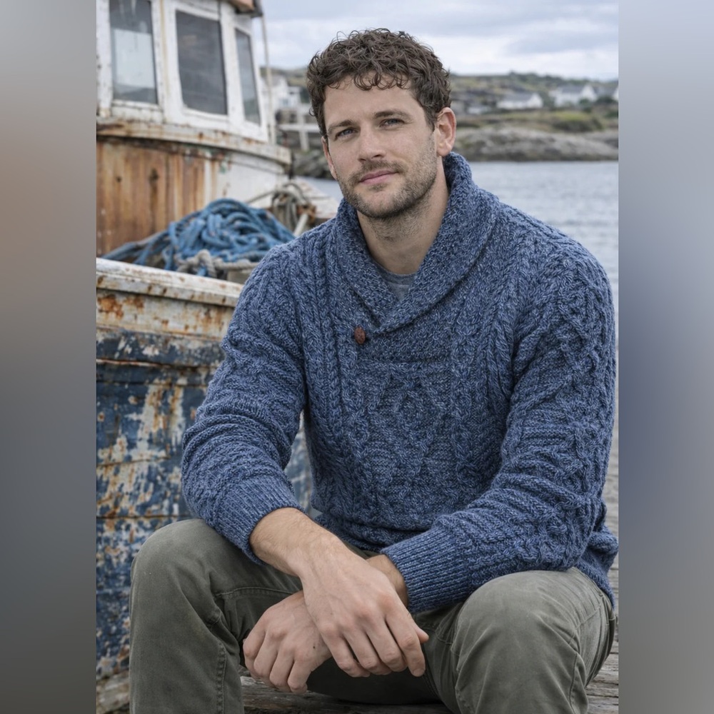 Wind river navy knit sweater XL
